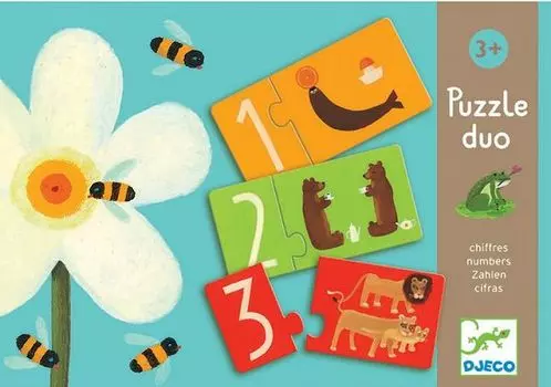 Игра-пазл - Пары - Цифры