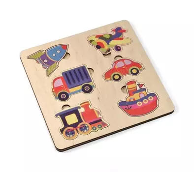 Игра развивающая деревянная - Транспорт