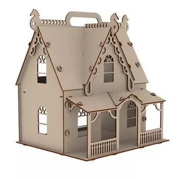 Игра развивающая - Кукольный домик. Усадьба