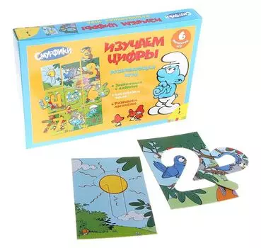 Игра развивающая - Смурфики. Изучаем цифры