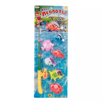 Игра Рыбалка из серии Кот Леопольд