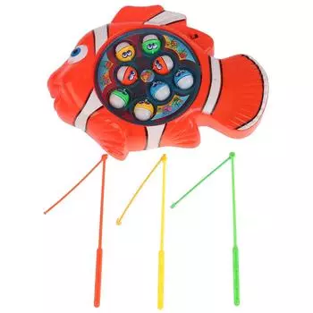 Игра Рыбалка - Кот Леопольд, свет, звук