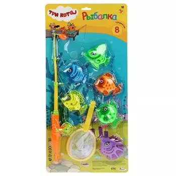 Игра рыбалка - Три кота