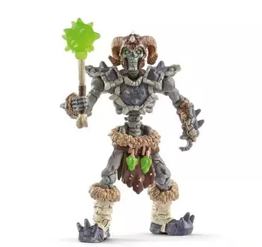 Игровая фигурка – Каменный скелет с оружием