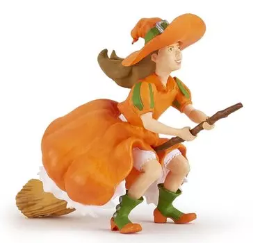 Игровая фигурка - Ведьма на метле