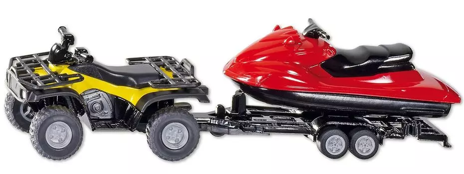 Игровая модель Квадроцикл с катером