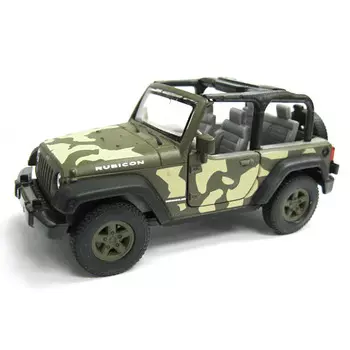 Игровая модель военной машины Jeep Wrangler Rubicon - 1:34-39