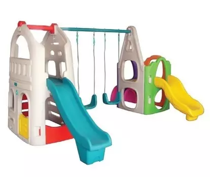 Игровой комплекс Lerado с горками и качелями, LAB-612