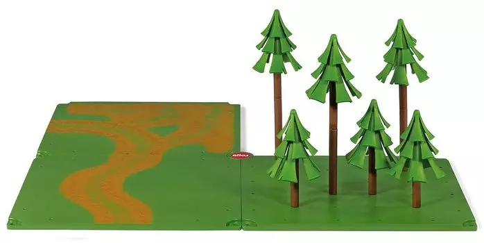 Игровой набор аксессуаров - Грунтовые дороги и леса