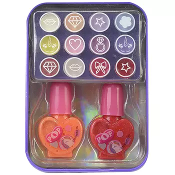 Игровой набор детской декоративной косметики для лица и ногтей