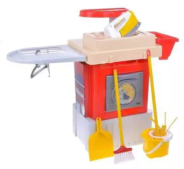 Игровой набор для поддержания чистоты, стирки и глажки Infinity basic №3