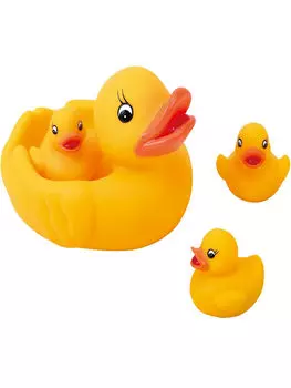 Игровой набор для ванной - Утка с утятами