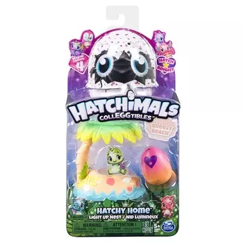 Игровой набор из серии Hatchimals Домик-гнездо со светом побережье
