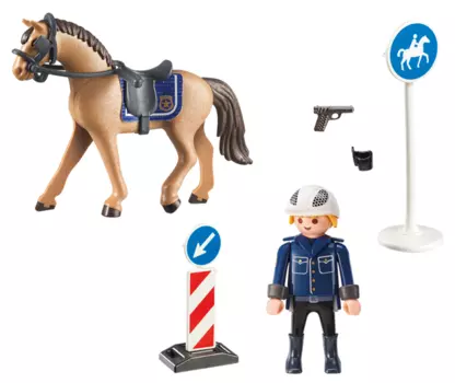Игровой набор из серии Конный спорт: Горная полиция