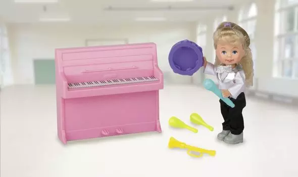 Игровой набор из серии Paula. Я – профессионал – Кукла учитель музыки