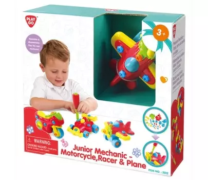 Игровой набор - Юный механик 3 в 1