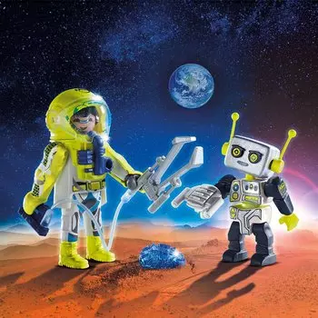 Игровой набор Космос: Астронавт и робот