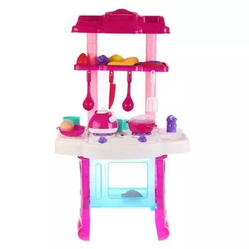 Игровой набор - Кухня с аксессуарами, свет, звук