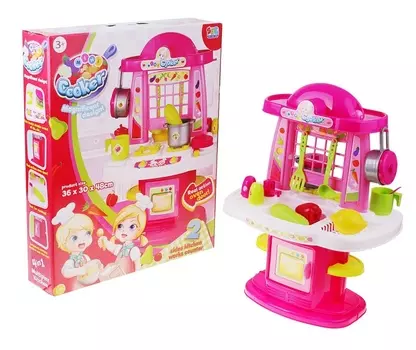 Игровой набор - Кухня с посудой и аксессуарами