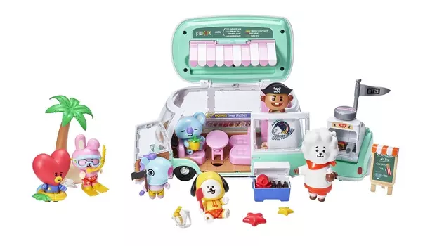 Игровой набор - Микроавтобус для кемпинга