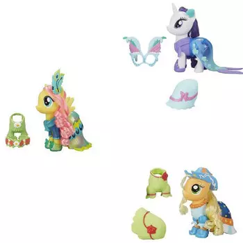 Игровой набор My Little Pony Movie – Мерцание. Пони с двумя нарядами