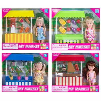 Игровой набор Paula - На рынке, 4 вида
