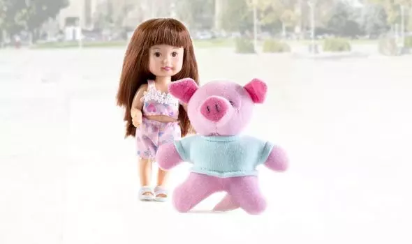 Игровой набор - Paula. С любимой игрушкой, свинка