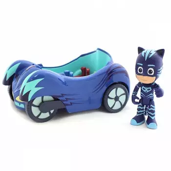 Игровой набор PJ masks – фигурка и машина Кэтмобиль