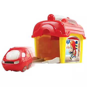 Игровой набор - Пожарная станция с машинкой