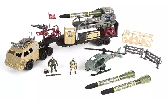 Игровой набор: Ракетоносец, свет и звук