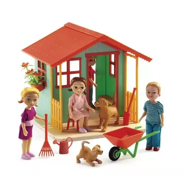 Игровой набор - Садовый домик