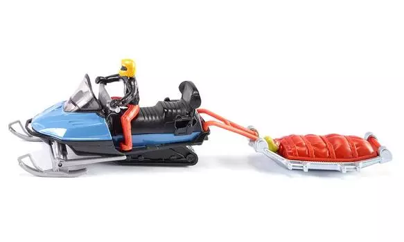 Игровой набор – Снегоход и сани спасательные