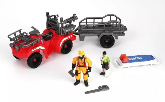 Игровой набор - Спасатель на квадроцикле