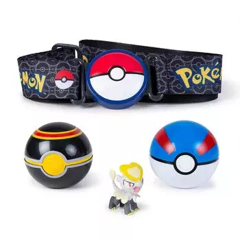 Игровой набор TM Pokemon - Пояс для Поке-тренеров, черный