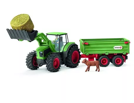 Игровой набор – Трактор с прицепом