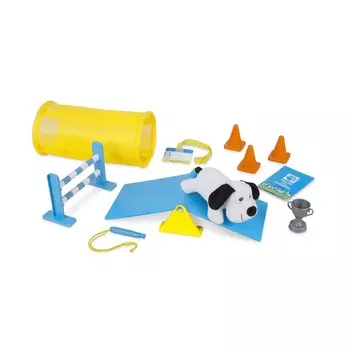 Игровой набор - Тренируем щенка, с мягкой игрушкой и аксессуарами