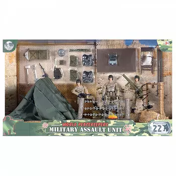 Игровой набор - WP. Лагерь, 1:18, 3 фигурки