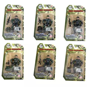Игровой набор WP - Солдат, масштаб 1:18, 18 видов
