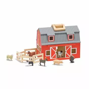 Игровой набор - Загон и амбар. Создай свой мир, Melissa &amp; Doug, 3700