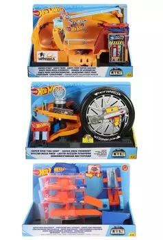 Игровые наборы из серии Hot Wheels® Сити, 3 вида