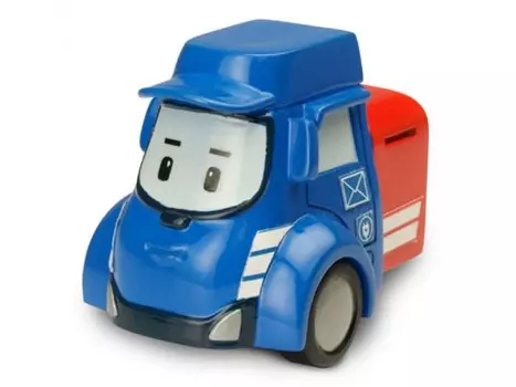 Poli Robocar. Металлическая машинка Пости