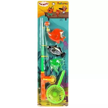 Игрушечная рыбалка - Три кота