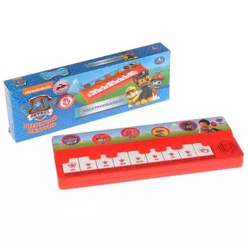 Игрушечное электропианино, песня из м/ф Щенячий патруль, 7 звуков музыкальных инструментов