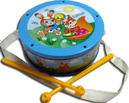 Игрушечный музыкальный инструмент "Барабан"