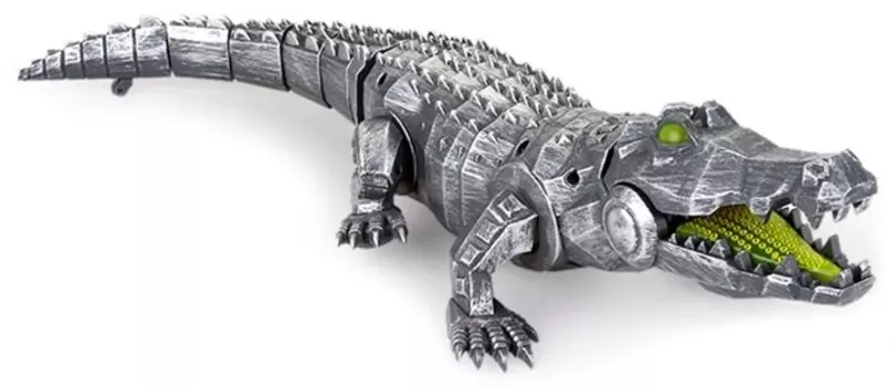 Игрушка Аллигатор–Киборг, свет и звук