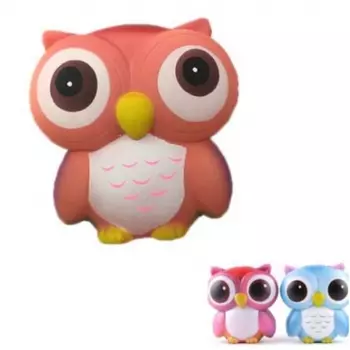 Игрушка-антистресс из серии Мммняшка squishy сквиши – Сова, несколько цветов