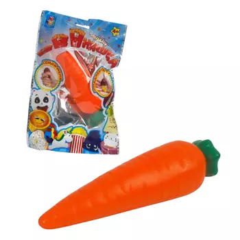 Игрушка-антистресс - М-м-мняшка squishy/сквиши - Морковь