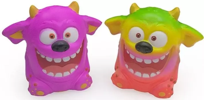 Игрушка-антистресс Squishy - М-м-мняшка - Веселый монстрик, 11,5 см