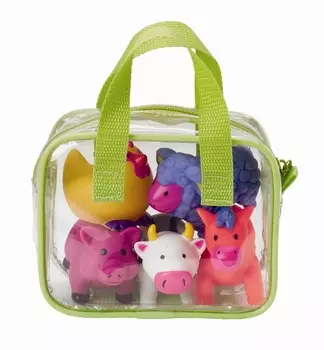 Игрушка для ванны ферма, 4 животных