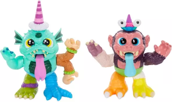 Игрушка из серии Crate Creatures - KaBoom монстр, разлетается на части, звук, несколько видов